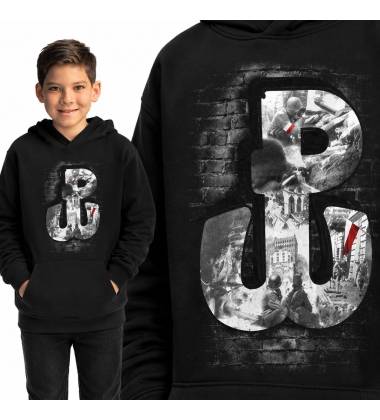 Bluza z kapturem Patriotyczna dziecięca PW